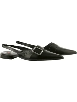Högl Leder-Slingballerinas in Schwarz>Damen Ballerinas