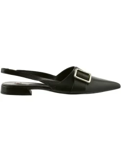 Högl Leder-Slingballerinas in Schwarz>Damen Ballerinas