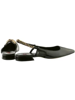 Högl Leder-Slingballerinas in Schwarz Online