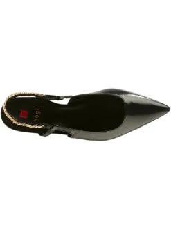 Högl Leder-Slingballerinas in Schwarz Online