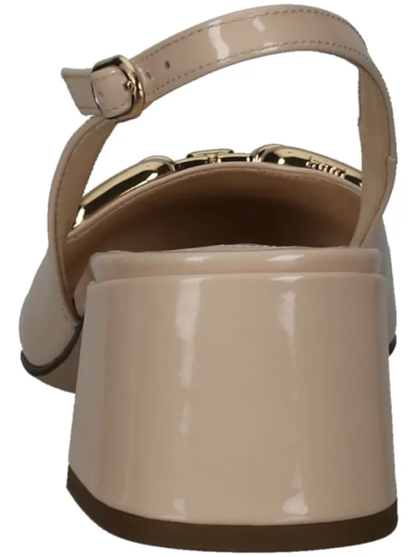 Högl Leder-Slingpumps in Beige>Damen Pumps
