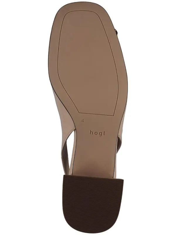 Högl Leder-Slingpumps in Beige>Damen Pumps