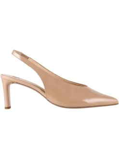 Högl Leder-Slingpumps in Beige Discount