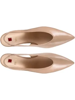 Högl Leder-Slingpumps in Beige Discount