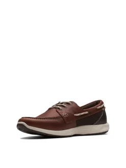Clarks Leder-Slipper 