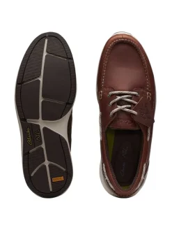 Clarks Leder-Slipper 