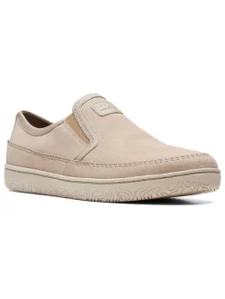 Clarks Leder-Slipper "Hodson" in Beige Sale