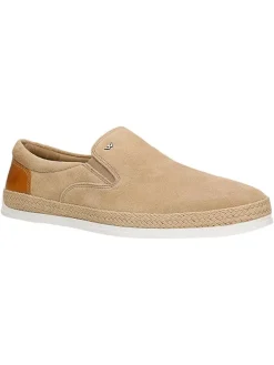 Wojas Leder-Slipper in Beige Best