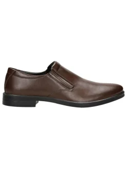Wojas Leder-Slipper in Braun Outlet