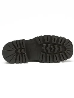 British Passport Leder-Slipper in Schwarz Clearance
