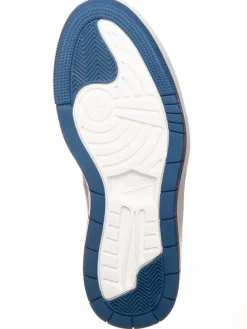 Air Jordan Leder-Sneaker ''1 Elevate Low'' in Weiß/ Blau><noscript><img width=