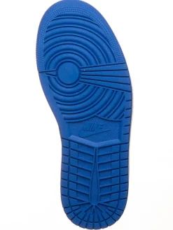 Air Jordan Leder-Sneaker ''1 Retro High'' in Gelb/ Blau><noscript><img width=