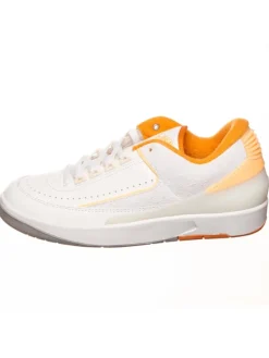 Air Jordan Leder-Sneaker ''2 Retro Low'' in Weiß/ Orange>Herren Sneakers