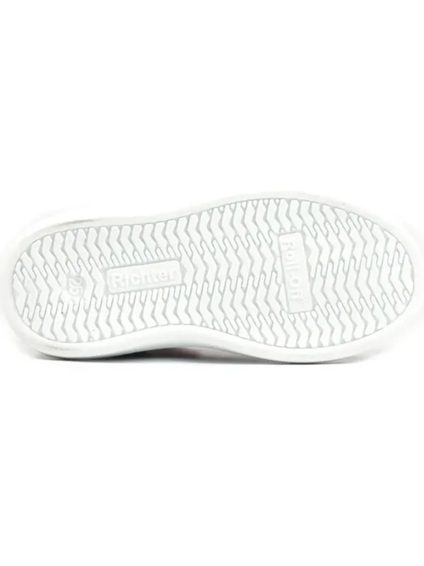 Richter Shoes Leder-Sneakers "Alessa" in Dunkelrot Clearance