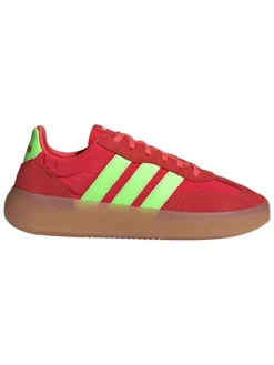 adidas Leder-Sneakers "Barreda Decode" in Rot/ Grün Hot