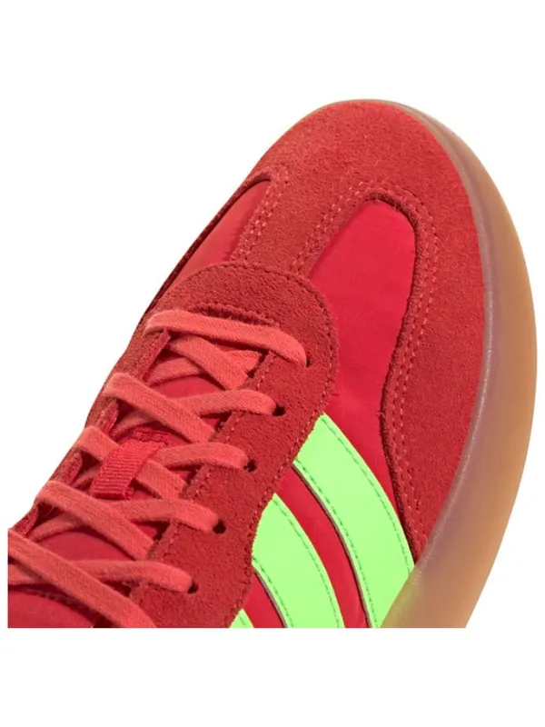 adidas Leder-Sneakers "Barreda Decode" in Rot/ Grün Hot