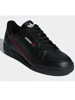 adidas Leder-Sneakers "Continental 80" in Schwarz Sale