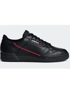 adidas Leder-Sneakers "Continental 80" in Schwarz Sale