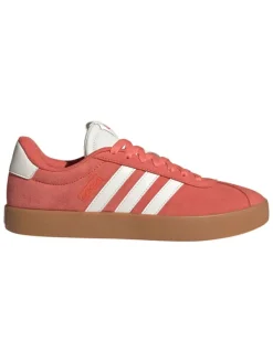 adidas Leder-Sneakers "Court 3.0" in Rot New