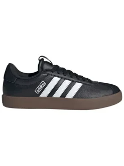adidas Leder-Sneakers "Court 3.0" in Schwarz