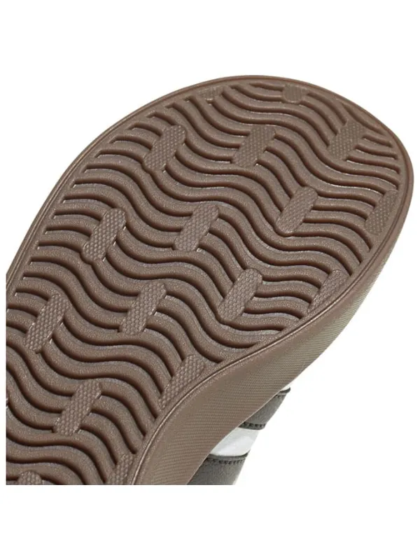 adidas Leder-Sneakers "Court 3.0" in Weiß/ Schwarz>Kinder Sneakers·Sneakers Low