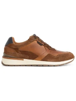 TRAVELIN' Leder-Sneakers "Dalton" in Hellbraun>Herren Sneakers