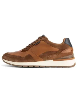TRAVELIN' Leder-Sneakers "Dalton" in Hellbraun>Herren Sneakers