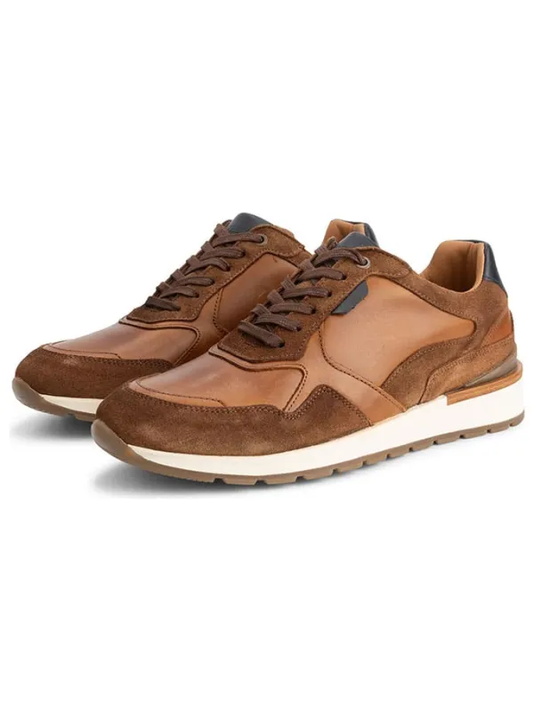 TRAVELIN' Leder-Sneakers "Dalton" in Hellbraun>Herren Sneakers