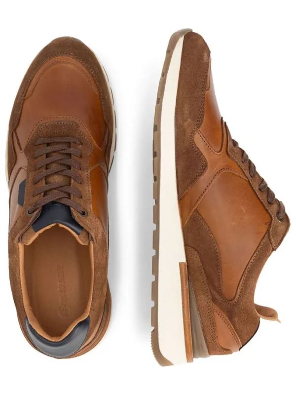 TRAVELIN' Leder-Sneakers "Dalton" in Hellbraun>Herren Sneakers