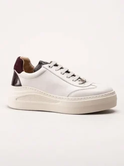 Unisa Leder-Sneakers "Fara" in Weiß>Damen Sneakers