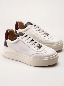 Unisa Leder-Sneakers "Fara" in Weiß>Damen Sneakers