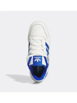 adidas Leder-Sneakers "Forum" in Weiß/ Blau Sale