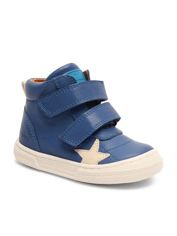 bisgaard Leder-Sneakers in Blau> Sneakers