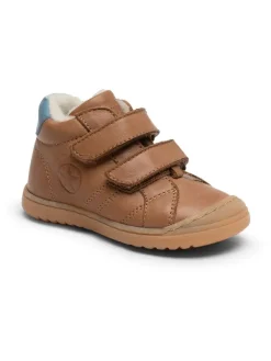 bisgaard Leder-Sneakers in Camel Clearance