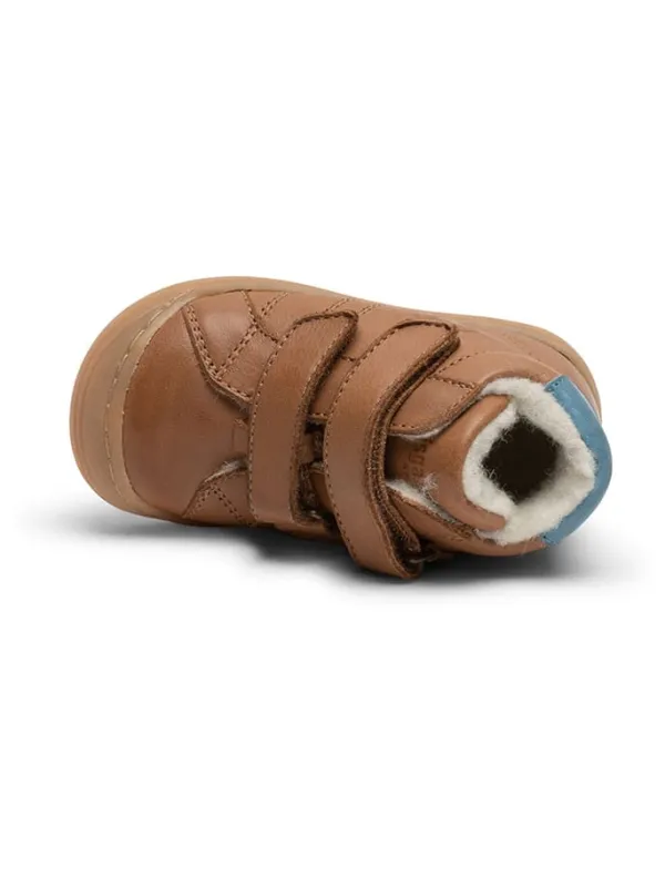 bisgaard Leder-Sneakers in Camel Clearance