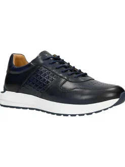 Wojas Leder-Sneakers in Dunkelblau>Herren Sneakers