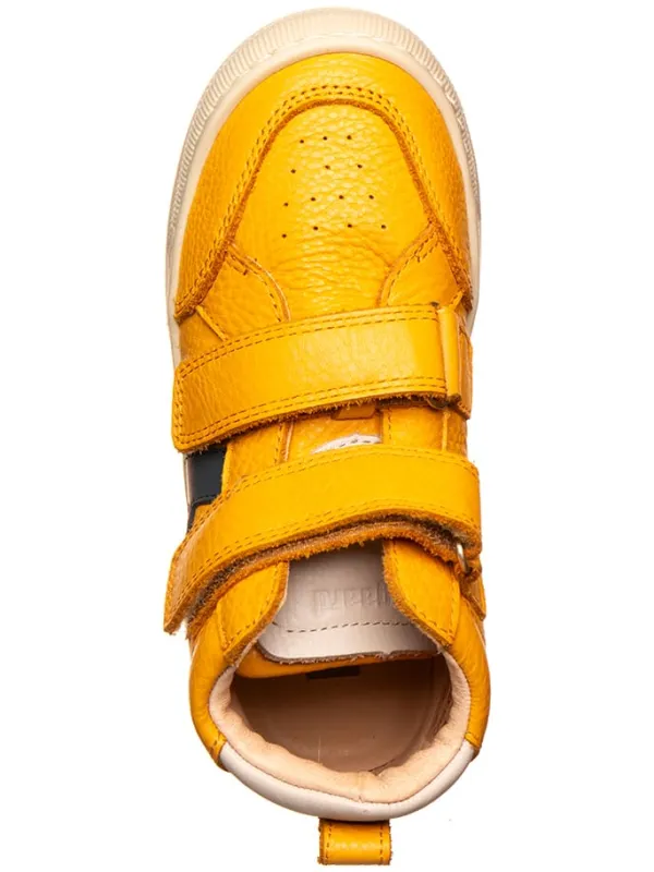 bisgaard Leder-Sneakers in Gelb Online