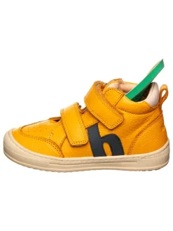 bisgaard Leder-Sneakers in Gelb Online