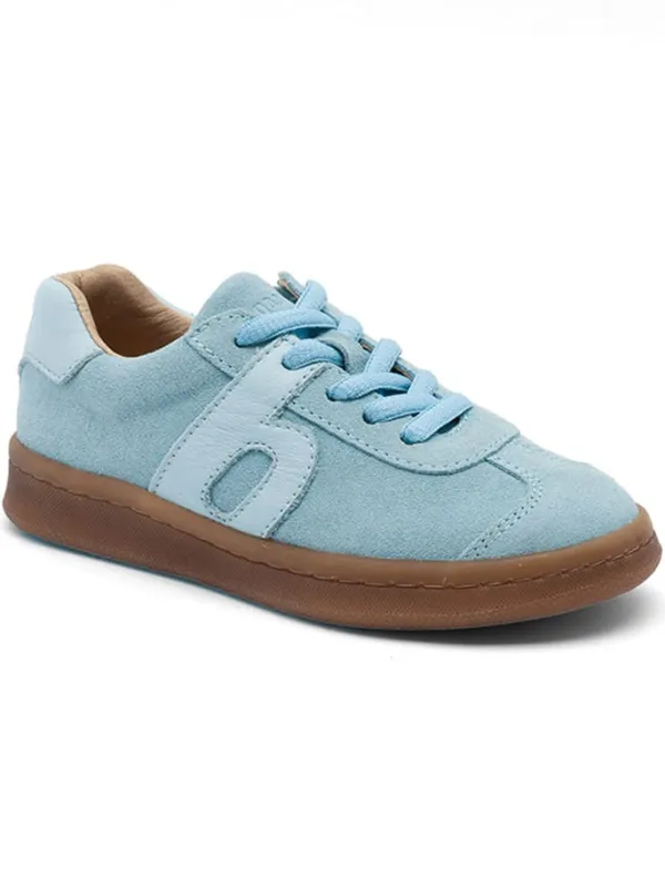 bisgaard Leder-Sneakers in Hellblau>Kinder Sneakers·Sneakers Low