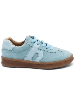 bisgaard Leder-Sneakers in Hellblau>Kinder Sneakers·Sneakers Low