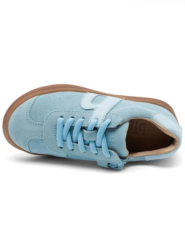bisgaard Leder-Sneakers in Hellblau>Kinder Sneakers·Sneakers Low