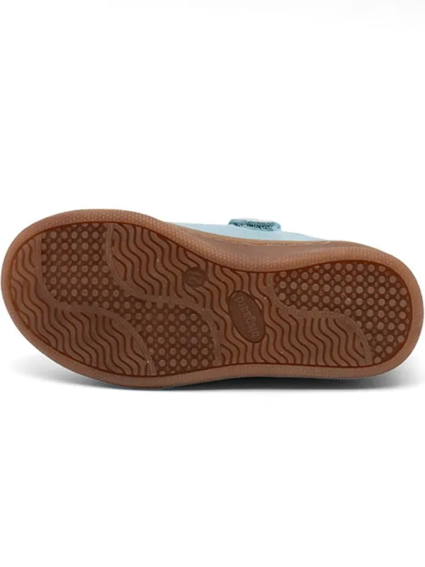 bisgaard Leder-Sneakers in Hellblau>Kinder Sneakers·Sneakers Low