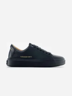ALEXANDER SMITH Leder-Sneakers in Schwarz>Herren Sneakers