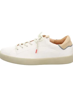 Think! Leder-Sneakers in Weiß/ Beige New