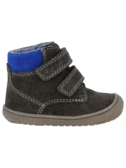 Richter Shoes Leder-Sneakers "Maxi" in Anthrazit/ Blau> Sneakers