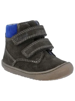 Richter Shoes Leder-Sneakers "Maxi" in Anthrazit/ Blau> Sneakers