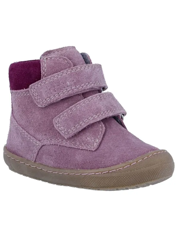 Richter Shoes Leder-Sneakers "Maxi" in Flieder Outlet