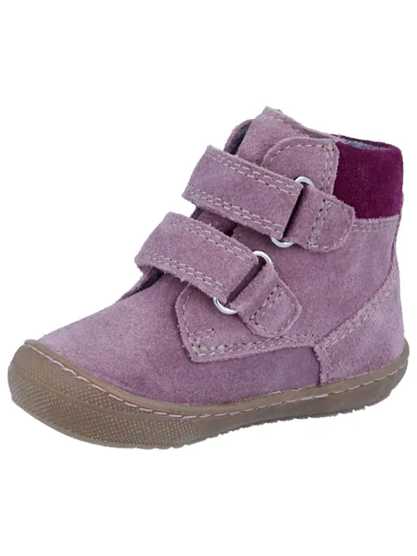 Richter Shoes Leder-Sneakers "Maxi" in Flieder Outlet