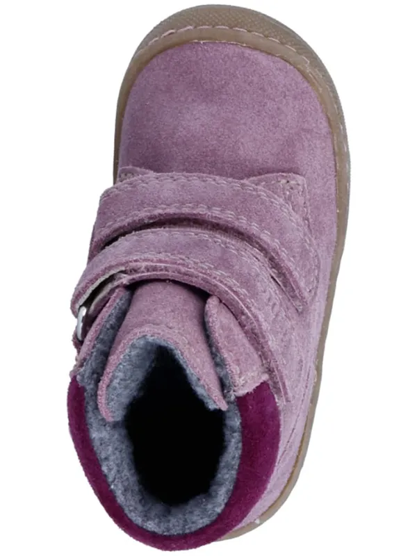 Richter Shoes Leder-Sneakers "Maxi" in Flieder Outlet