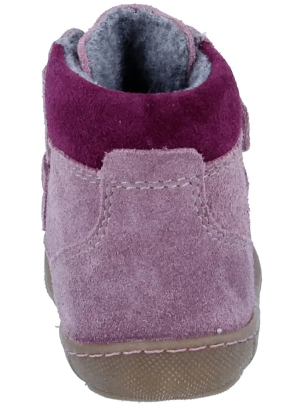 Richter Shoes Leder-Sneakers "Maxi" in Flieder Outlet